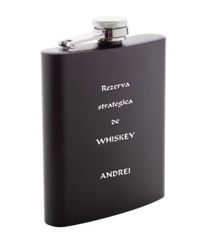 sticla personalizata pentru whiskey